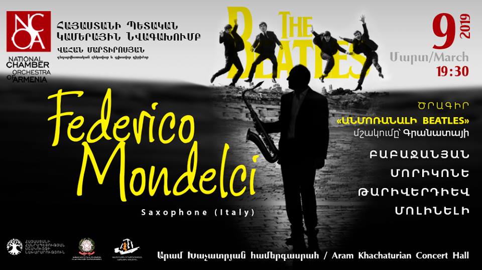 “Unforgettable Beatles”. Federico Mondelci & NCOA